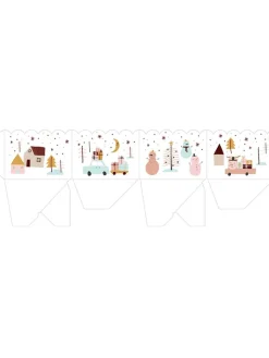 URSUS Partyzubehör & -Dekoration<Verpackungs-Set "Süßer Advent" in Bunt