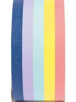folia PAPER Kreativbedarf & Do-It-Yourself<Verpackungs-Tape "Rainbow" - (L) 25 m x (B) 4,8 cm