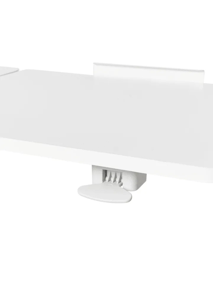 Beliani Foto & Video<Verstellbarer Laptopständer SCHOLA in Weiß - (W) 70 x (H) 76 x (L) 40 cm