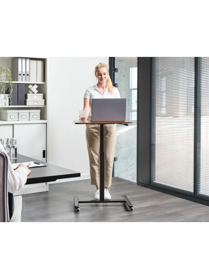 Beliani Foto & Video<Verstellbarer Laptopständer ACADEMIA in Braun/Schwarz