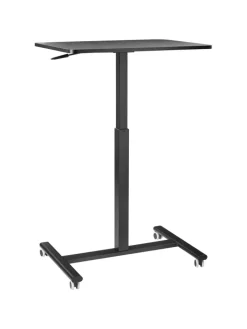 Beliani Foto & Video<Verstellbarer Laptopständer ACADEMIA in Schwarz - (W) 65 x (H) 73 x (L) 48 cm
