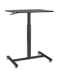 Beliani Foto & Video<Verstellbarer Laptopständer ACADEMIA in Schwarz - (W) 65 x (H) 73 x (L) 48 cm