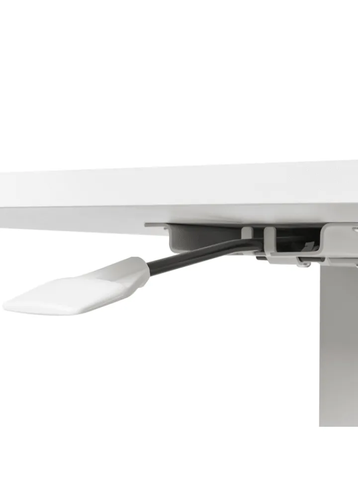 Beliani Foto & Video<Verstellbarer Laptopständer ACADEMIA in Weiß - (W) 65 x (H) 73 x (L) 48 cm