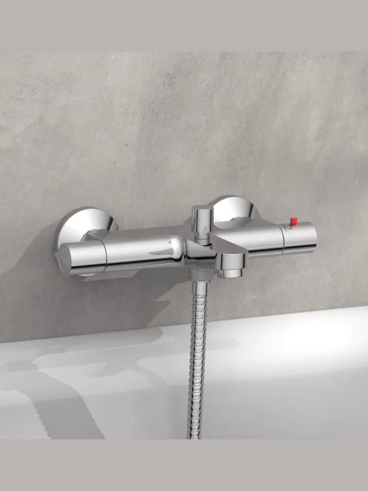 Franz Joseph Schütte Badarmaturen<VICO Thermostat Wannenfüllarmatur, Chrom