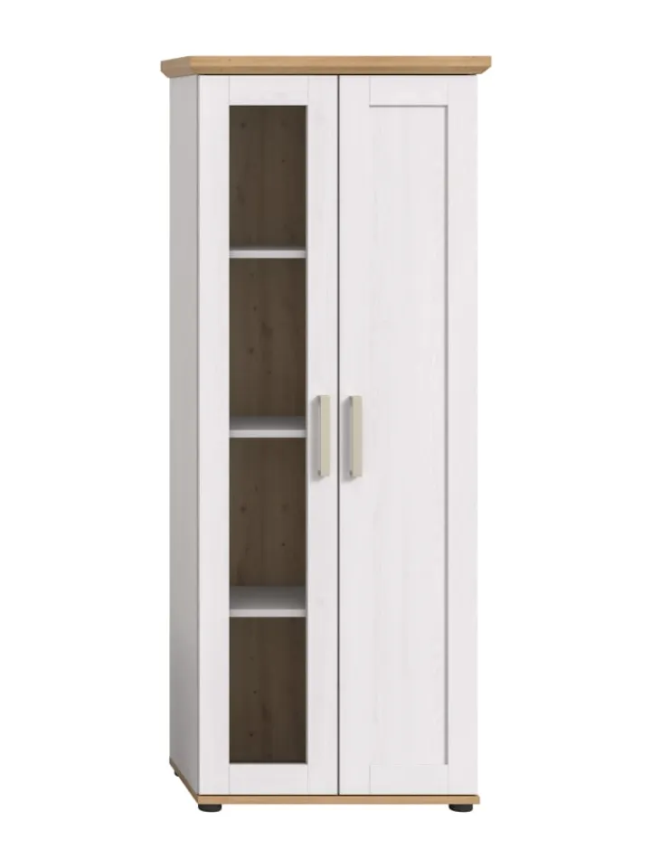 xonox.home Regale & Schränke<Vitrine (B/H/T: 64x161x37 cm) in Sibiu Lärche Nachbildung
