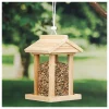Garden Hero Pflanzen & Zubehör<Vogelfutterhaus in Natur - (B)14,5 x (H)22 x (T)14,5 cm