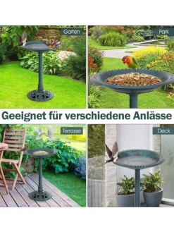 COSTWAY Vögel<Vogelfutterstation in Grün