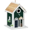 relaxdays Vögel<Vogelhaus "Landhaus" in Bunt