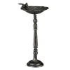 relaxdays Vögel<Vogeltränke in Bronze