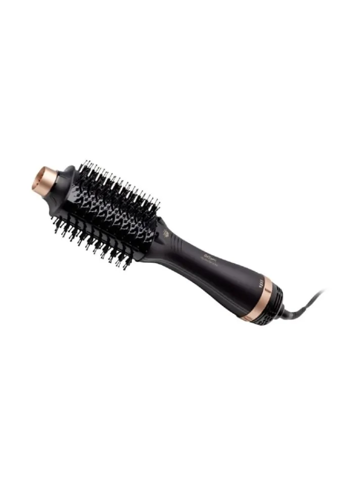 Arzum Bügeleisen<Volumen Pro Ultra: Warmluftbürste für voluminöses Styling in Schwarz