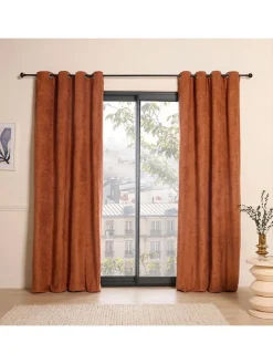 Cacharel textiles Gardinen, Jalousien & Rollos<Vorhang "Casablanca" in Orange