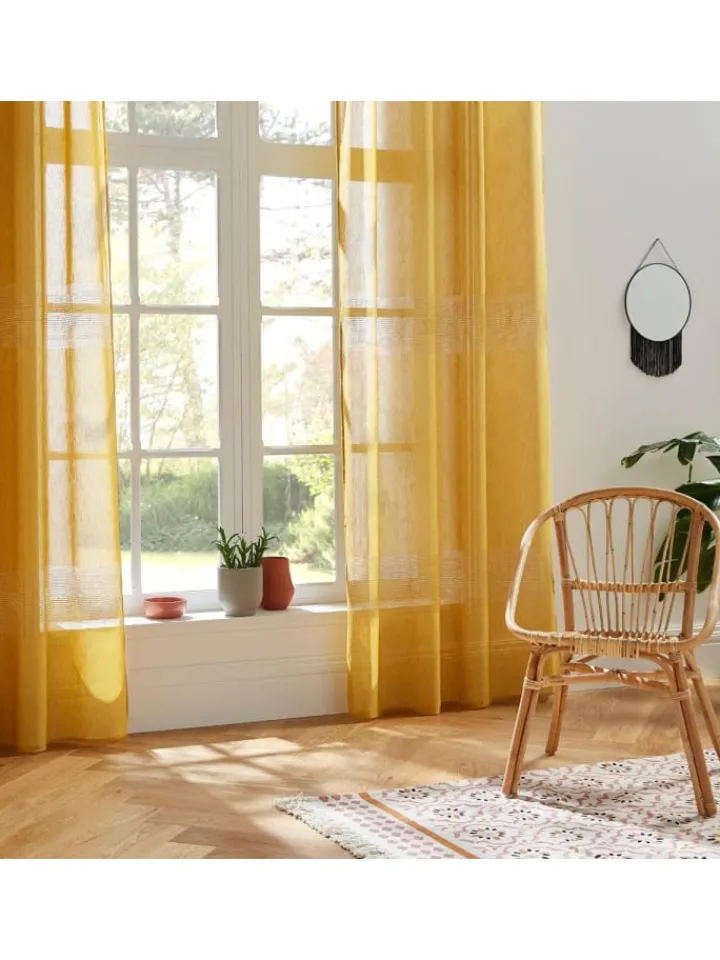 Atmosphera Créateur d'intérieur Gardinen, Jalousien & Rollos<Vorhang in gelb