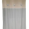 Anticline Gardinen, Jalousien & Rollos<Vorhang in Hellgrau/ Beige - (L)250 x (B)140 cm