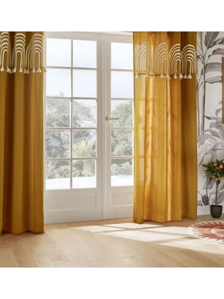 Atmosphera Créateur d'intérieur Gardinen, Jalousien & Rollos<Vorhang in orange