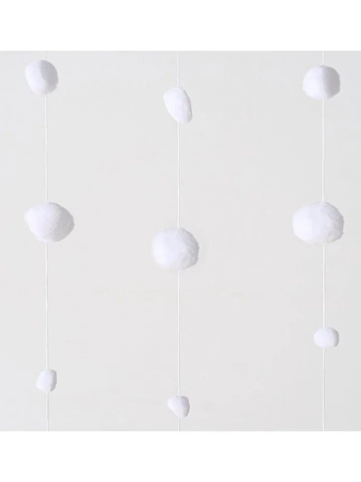 Boltze Gardinen, Jalousien & Rollos<Vorhang "Snowfall" in Weiß - (B)90 x (H)200 cm