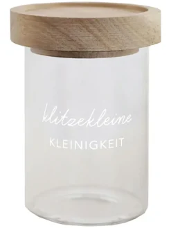 Eulenschnitt Aufbewahren & Servieren<Vorratsglas "Kleinigkeit" - (H)9 x Ø 6 cm