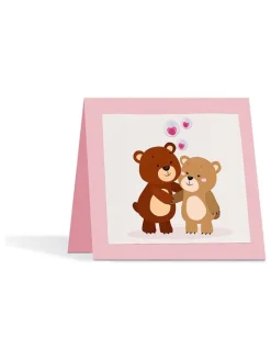 URSUS Kreativbedarf & Do-It-Yourself<Wackelaugen "Herzen" in Rot/ Rosa