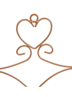 relaxdays Schmuckkästen<Wand Schmuckhalter in Bronze - (B)36,5x (H)30 x (T)3,5 cm