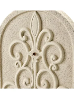 MARELIDA Gartendekoration<Wandbrunnen Standbrunnen Gartenbrunnen H: 54cm in beige