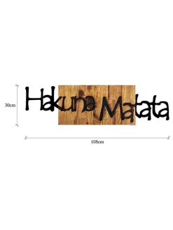 ABERTO DESIGN Wanddekoration<Wanddekor - (B)108 x (H)30 cm