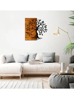 ABERTO DESIGN Wanddekoration<Wanddekor "Agac" - (B)58 x (H)58 cm