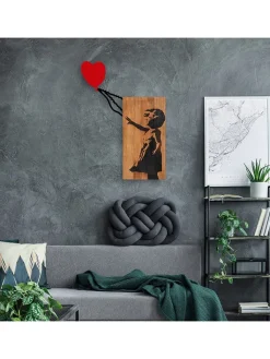 ABERTO DESIGN Wanddekoration<Wanddekor "Banksy" - (B)59 x (H)83 cm
