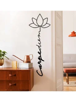 ABERTO DESIGN Wanddekoration<Wanddekor "Carpe Diem" - (B)21 x (H)60 cm