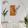 ABERTO DESIGN Wanddekoration<Wanddekor "Deer" - (B)56 x (H)58 cm