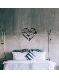 ABERTO DESIGN Wanddekoration<Wanddekor "Heart" - (B)47 x (H)40 cm