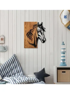ABERTO DESIGN Wanddekoration<Wanddekor "Horse" - (B)48 x (H)58 cm