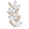 WellHome Wanddekoration<Wanddekor in Schwarz/ Beige - (L)56 x (B)29 cm