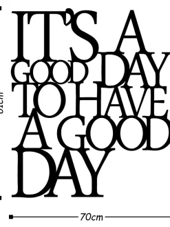 ABERTO DESIGN Wanddekoration<Wanddekor "It's a Good" - (H)70 x (B)41 cm