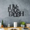 ABERTO DESIGN Wanddekoration<Wanddekor "Live Love Laugh" - (B)49 x (H)40 cm