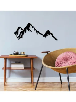 ABERTO DESIGN Wanddekoration<Wanddekor "Mountain" - (B)70 x (H)45 cm