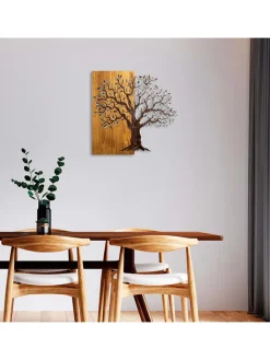 ABERTO DESIGN Wanddekoration<Wanddekor "Mysterious Tree" - (B)60 x (H)58 cm