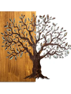 ABERTO DESIGN Wanddekoration<Wanddekor "Mysterious Tree" - (B)60 x (H)58 cm