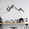 ABERTO DESIGN Wanddekoration<Wanddekor "Rusty Mountain" - (B)70 x (H)45 cm