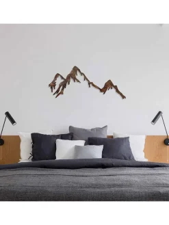 ABERTO DESIGN Wanddekoration<Wanddekor "Rusty Mountain" - (B)70 x (H)45 cm