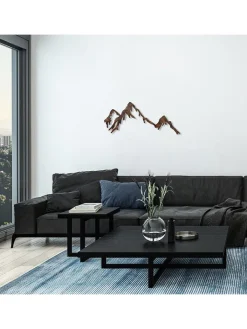 ABERTO DESIGN Wanddekoration<Wanddekor "Rusty Mountain" - (B)70 x (H)45 cm