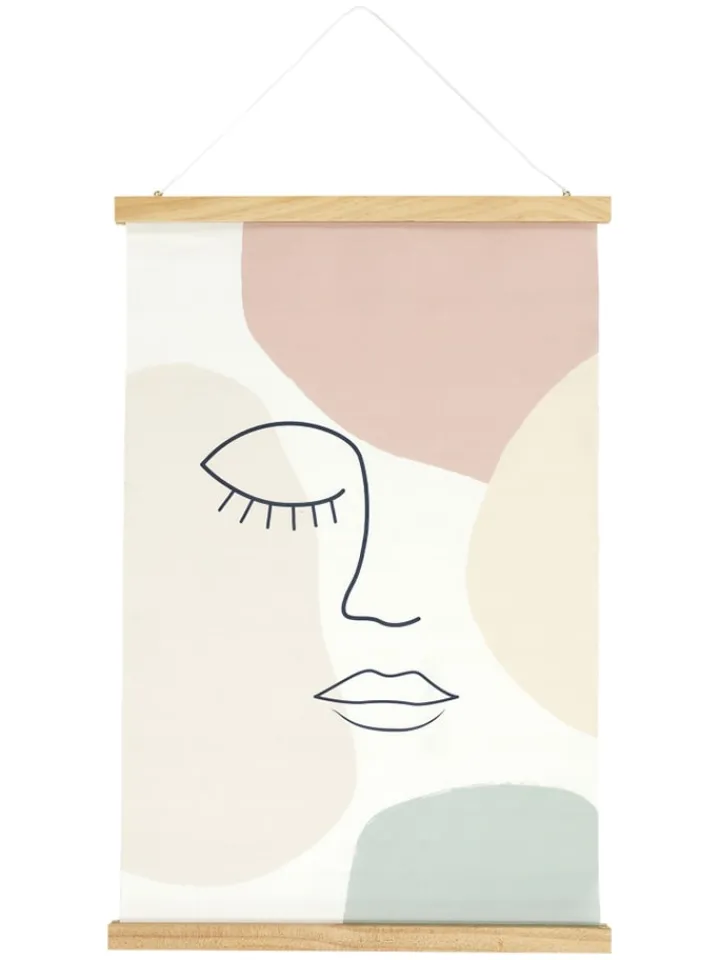 Rétro Chic Wanddekoration<Wanddekoration "Poesie" - (B)40 x (H)60 cm