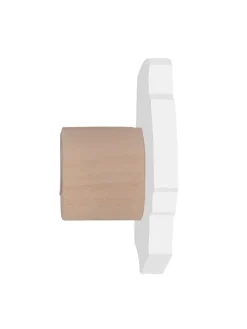 Playmobil Wanddekoration<Wandhaken " Boy" in Creme/ Gelb - (B)8 x (H)4 cm