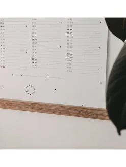 Eulenschnitt Büro- & Schulbedarf<Wandkalender "2026" in Weiß - DIN A2