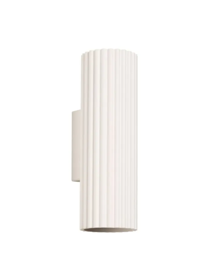Licht-Erlebnisse Wandleuchten<Wandlampe (B)6.5 x (H)20 cm in Creme