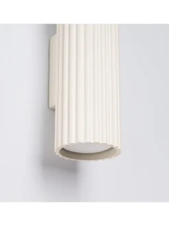 Licht-Erlebnisse Wandleuchten<Wandlampe (B)6.5 x (H)20 cm in Creme