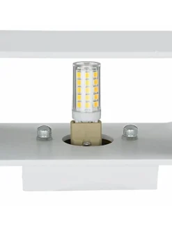 Licht-Erlebnisse Wandleuchten<Wandlampe (B)16 x (H)8 cm in Weiß