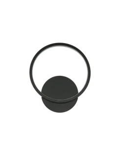 Licht-Erlebnisse Wandleuchten<Wandlampe EEK F (B)19.5 x (H)22.5 cm in Schwarz