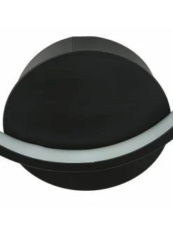 Licht-Erlebnisse Wandleuchten<Wandlampe EEK F (B)19.5 x (H)22.5 cm in Schwarz