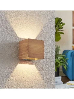 Trio Leuchten Wandleuchten<Wandleuchte BRAD in holzfarbig