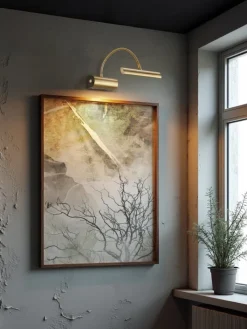 Trio Leuchten Wandleuchten<Wandleuchte CURTIS in altmessing