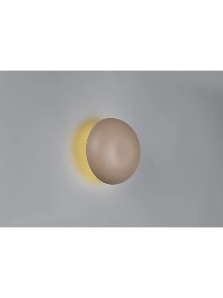 Reality Leuchten Wandleuchten<Wandleuchte DAVEY in warm beige